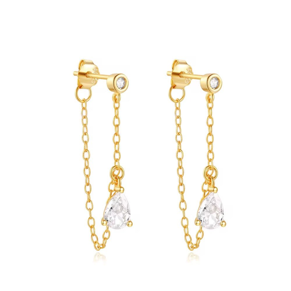 boucles d’oreilles tombantes - Priscille & Aquila