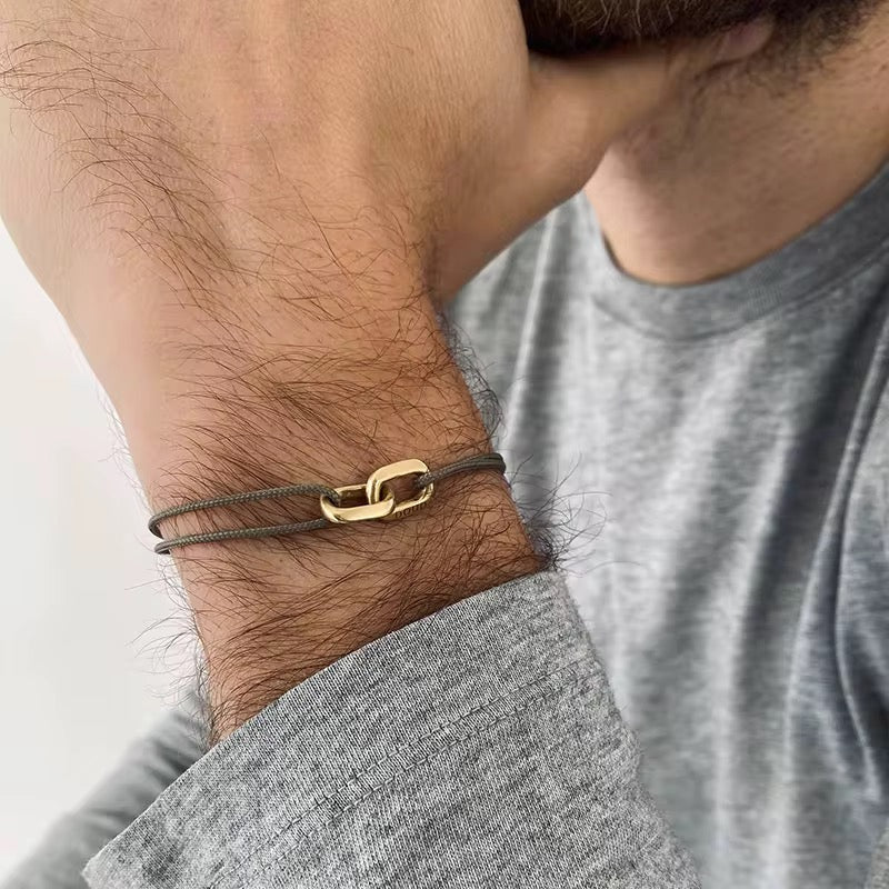 Bracelets cordon Hommes - Priscille & Aquila