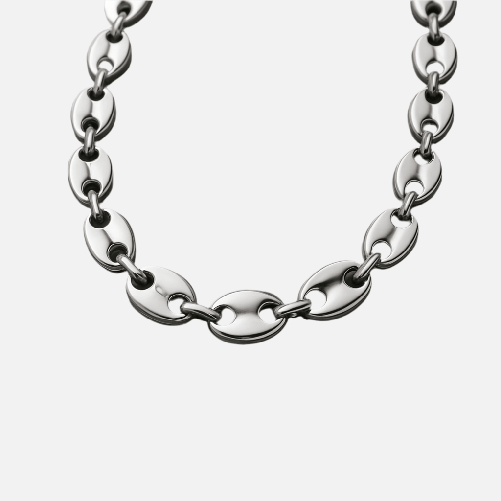 Collier homme Ruben acier inoxydable - Priscille & Aquila