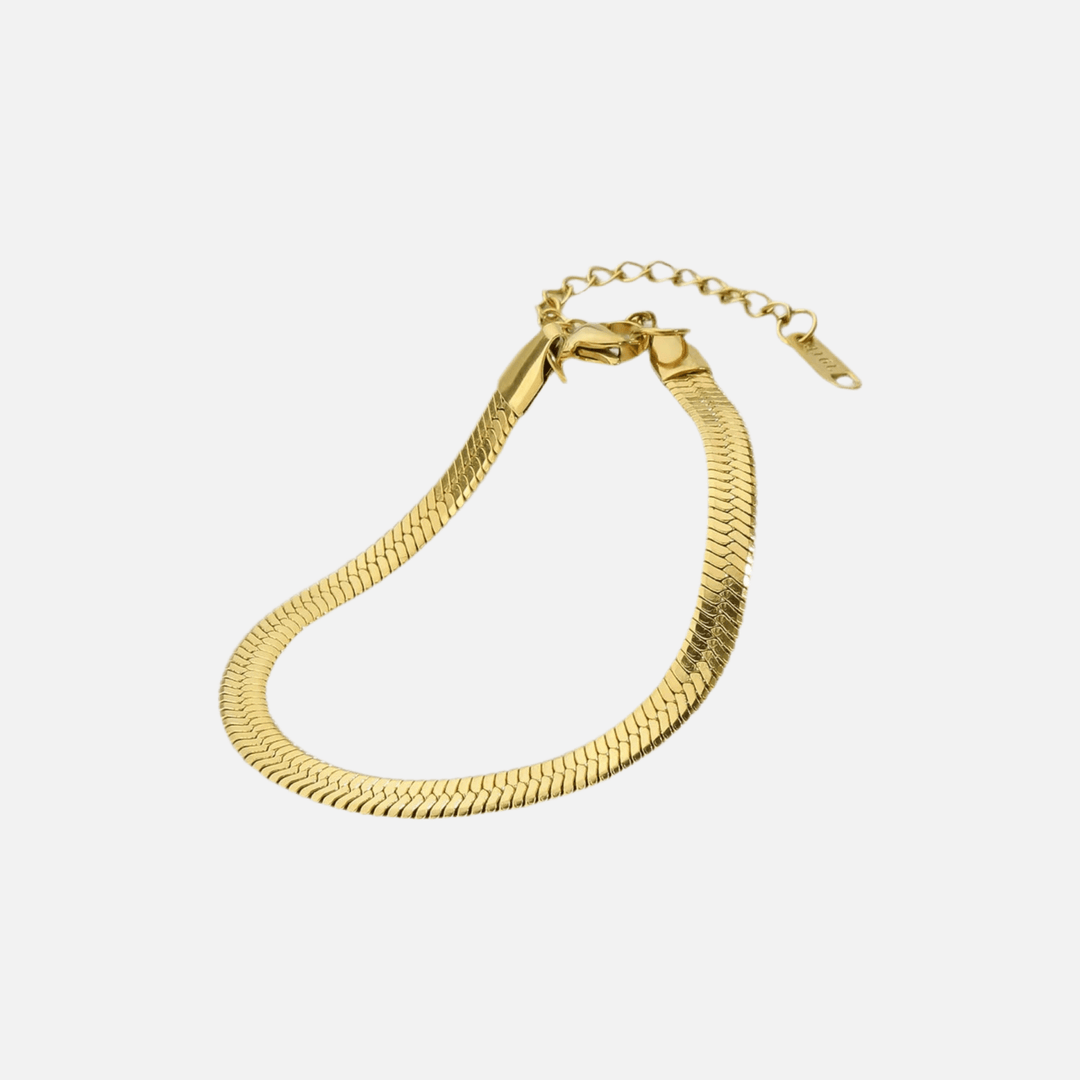 Bracelet Chaîne Serpent Unisexe – Sélène - Priscille & Aquila