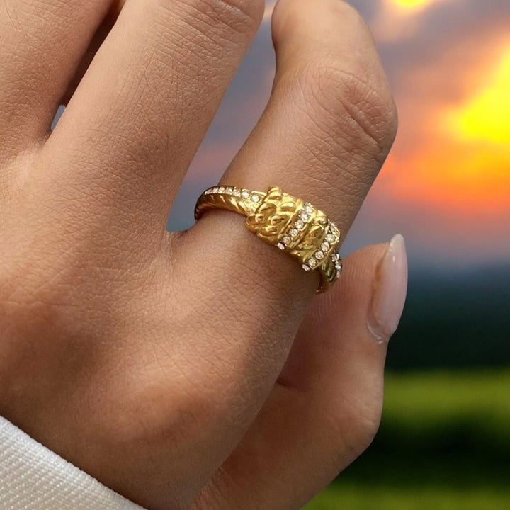Bague Tamar – Élégance et Raffinement Intemporels - Priscille & Aquila