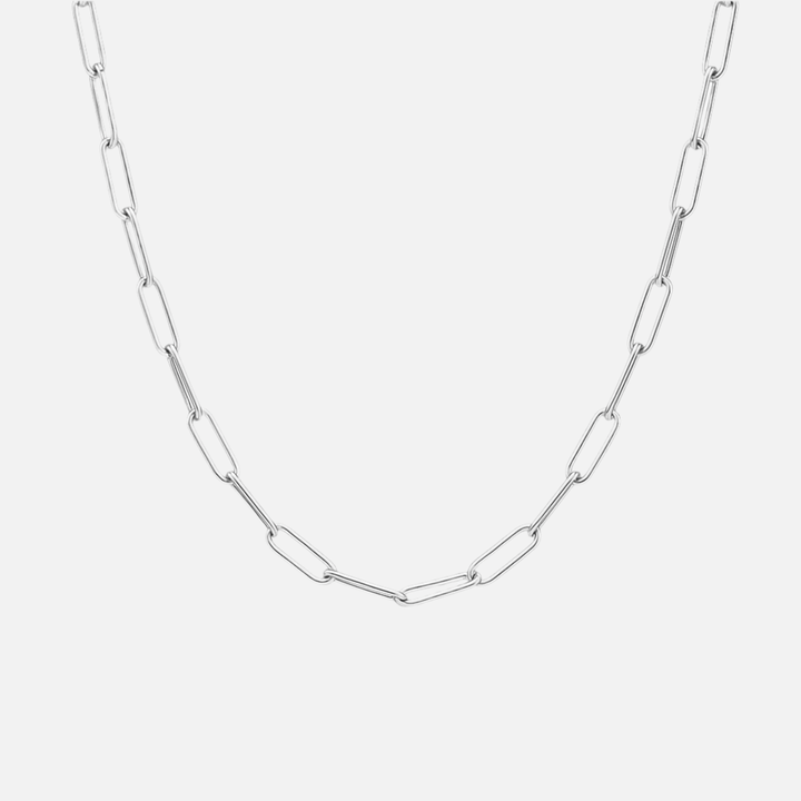 Collier Dominique – Maille trombone en acier inoxydable - Priscille & Aquila