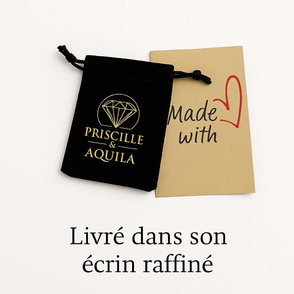 Collier à breloques fleurs Liora - Priscille & Aquila