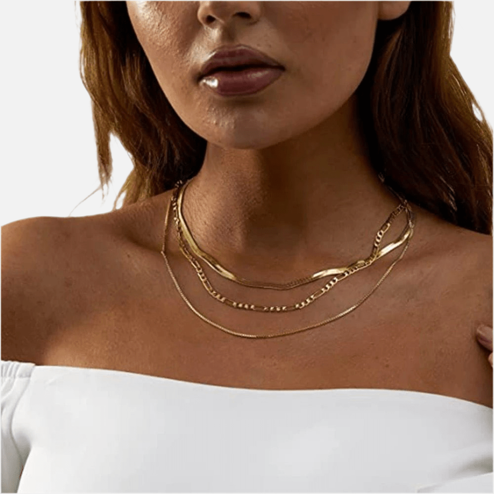 Collier multi - rang Myriam - Priscille & Aquila