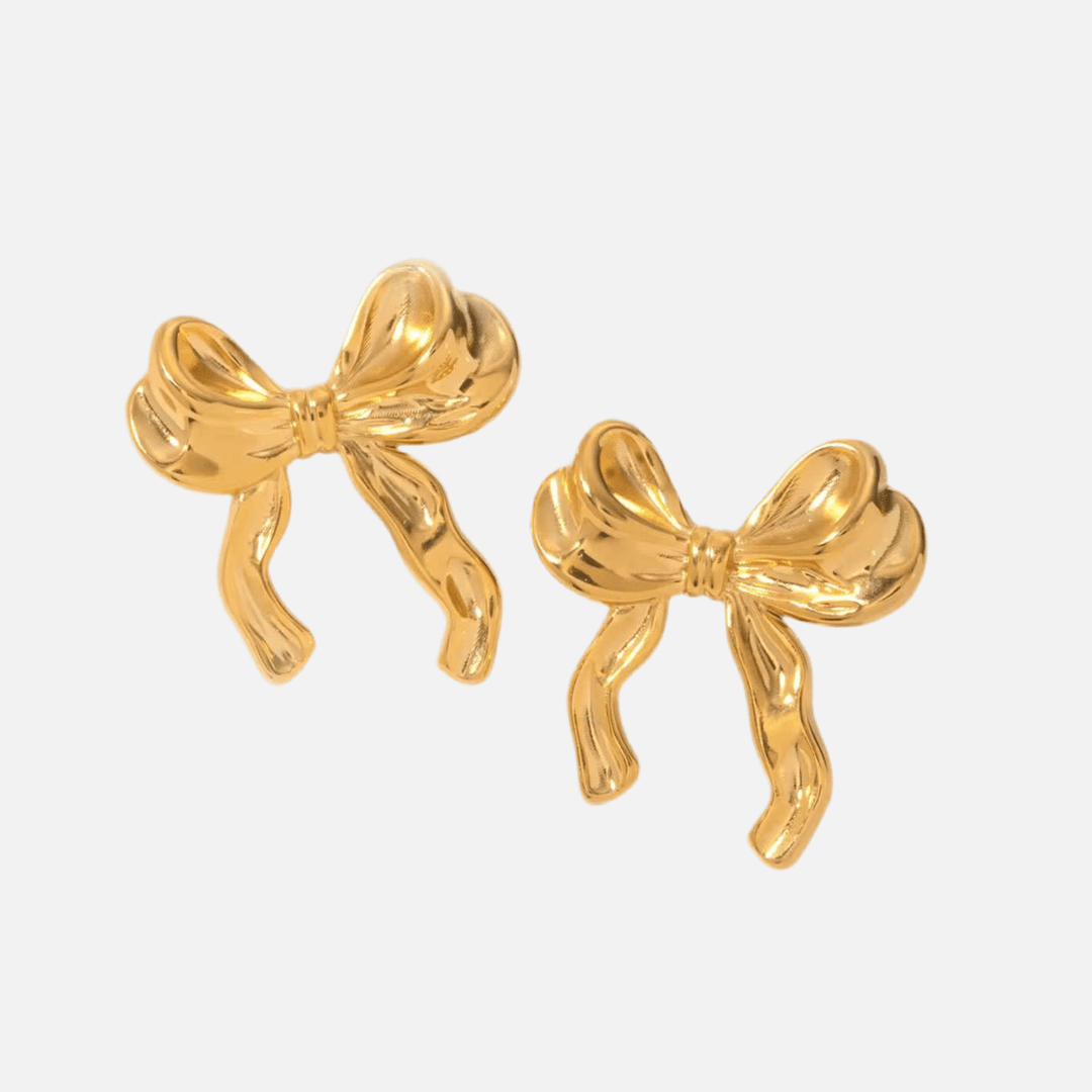 Boucles d’oreilles Nuna en acier inoxydable - Priscille & Aquila