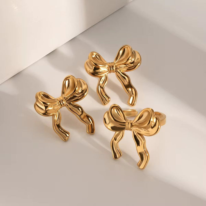 Boucles d’oreilles Nuna en acier inoxydable - Priscille & Aquila