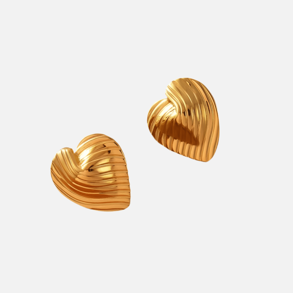 Boucles d’oreilles en acier inoxydable - Salya - Priscille & Aquila
