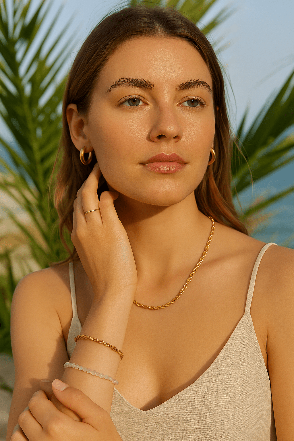 Collier Élise – Raffinement torsadé - Priscille & Aquila