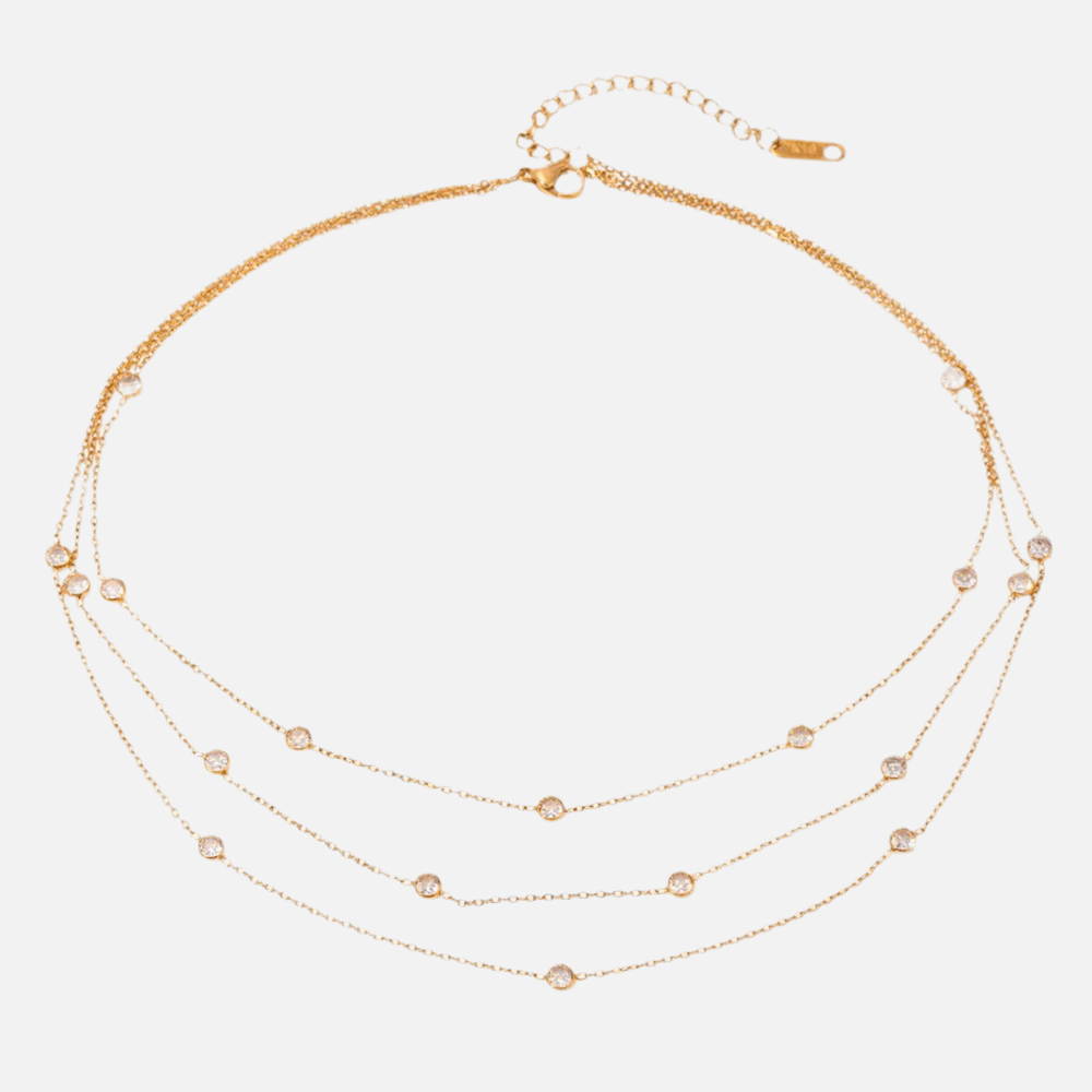 Collier ras du cou Aurina - Priscille & Aquila