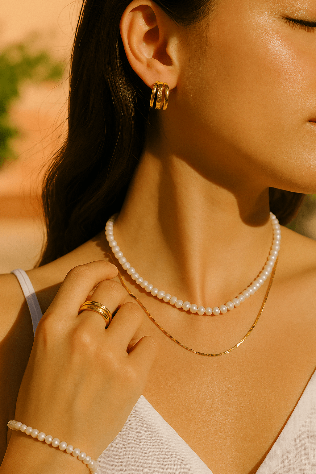 Bracelet Perla – Perles d’eau douce fines - Priscille & Aquila