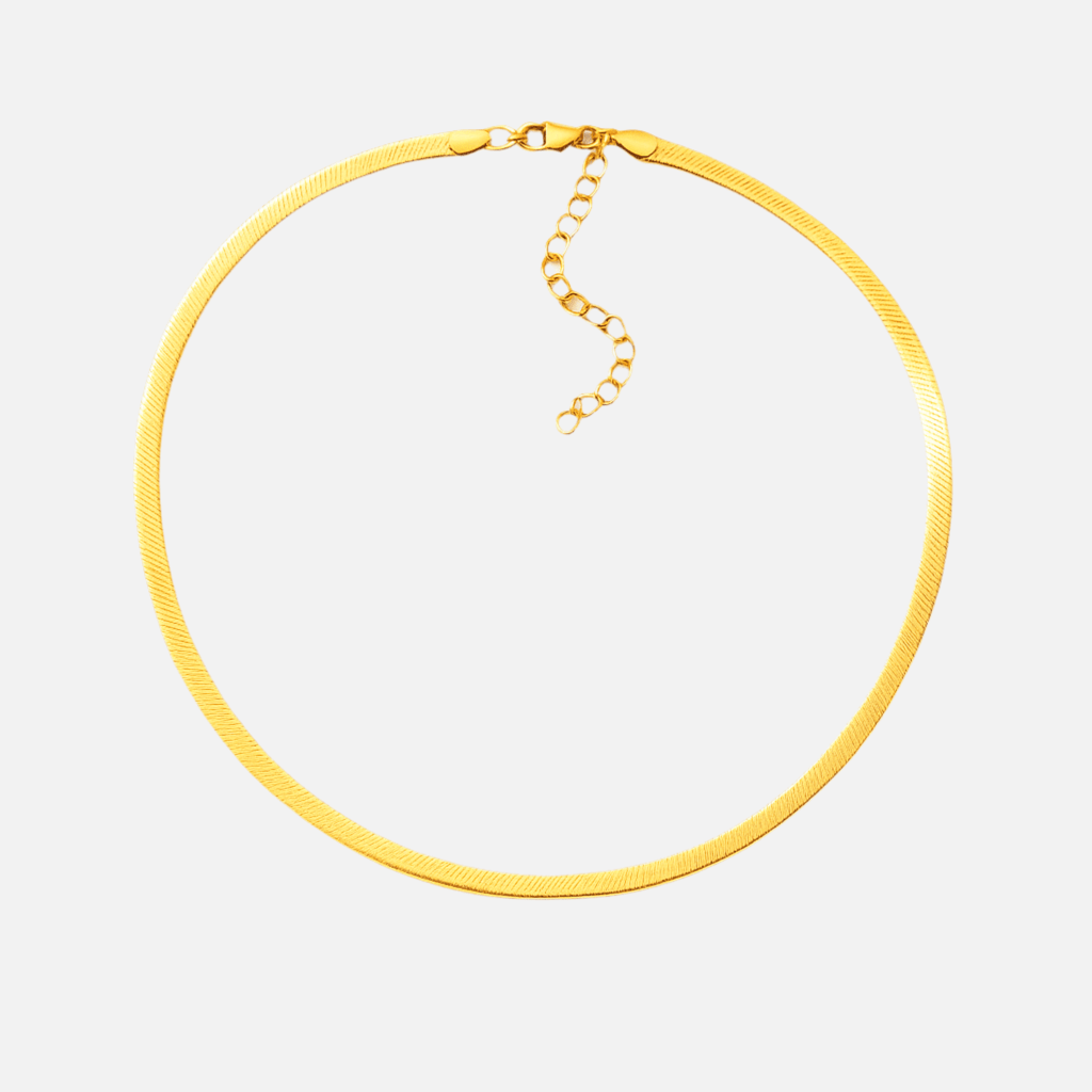 Collier chaîne serpent en Acier inoxydable - Sally - Priscille & Aquila