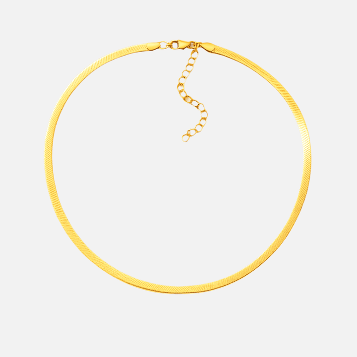 Collier chaîne serpent en Acier inoxydable - Sally - Priscille & Aquila