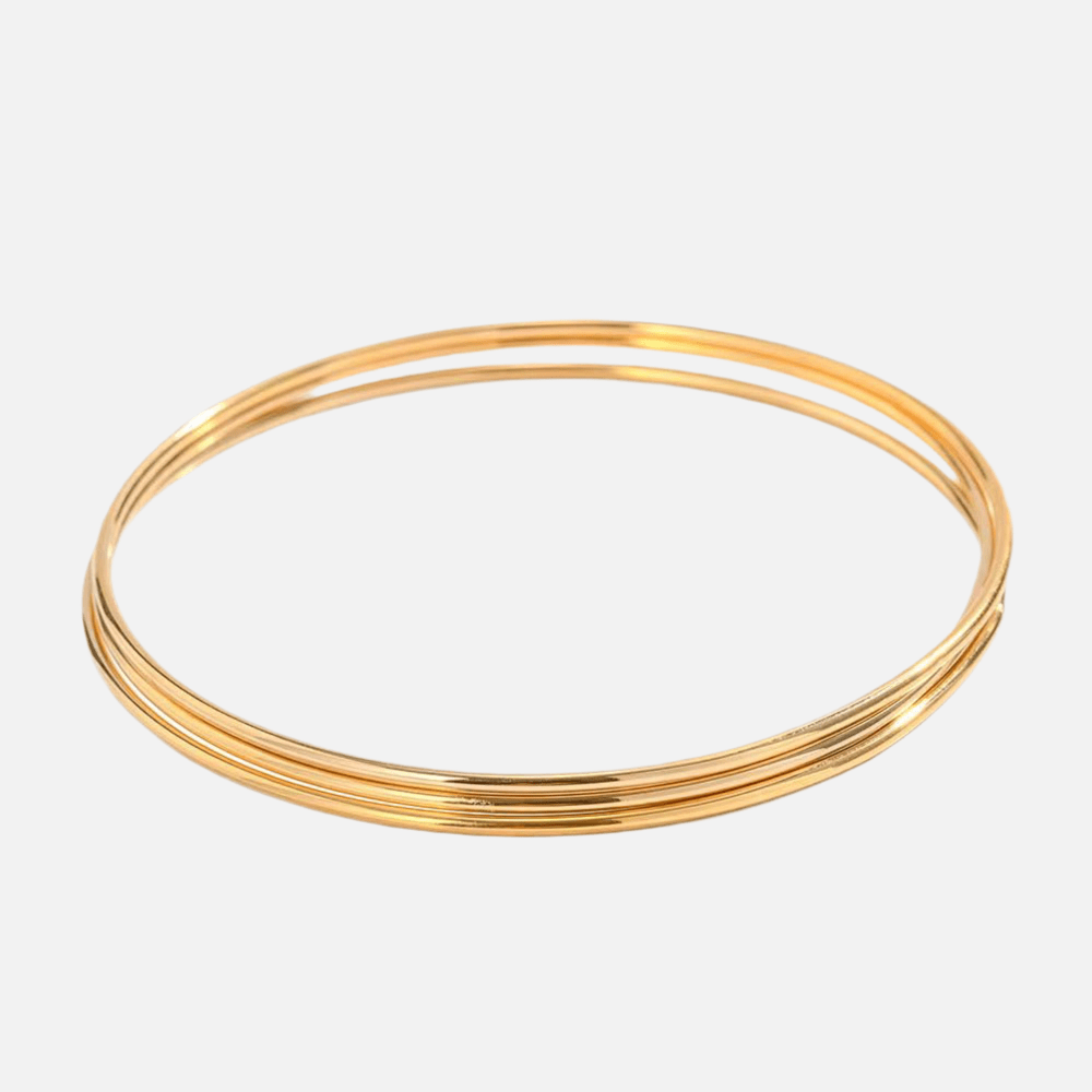 Bracelet Jonc Fin – Léanie - Priscille & Aquila