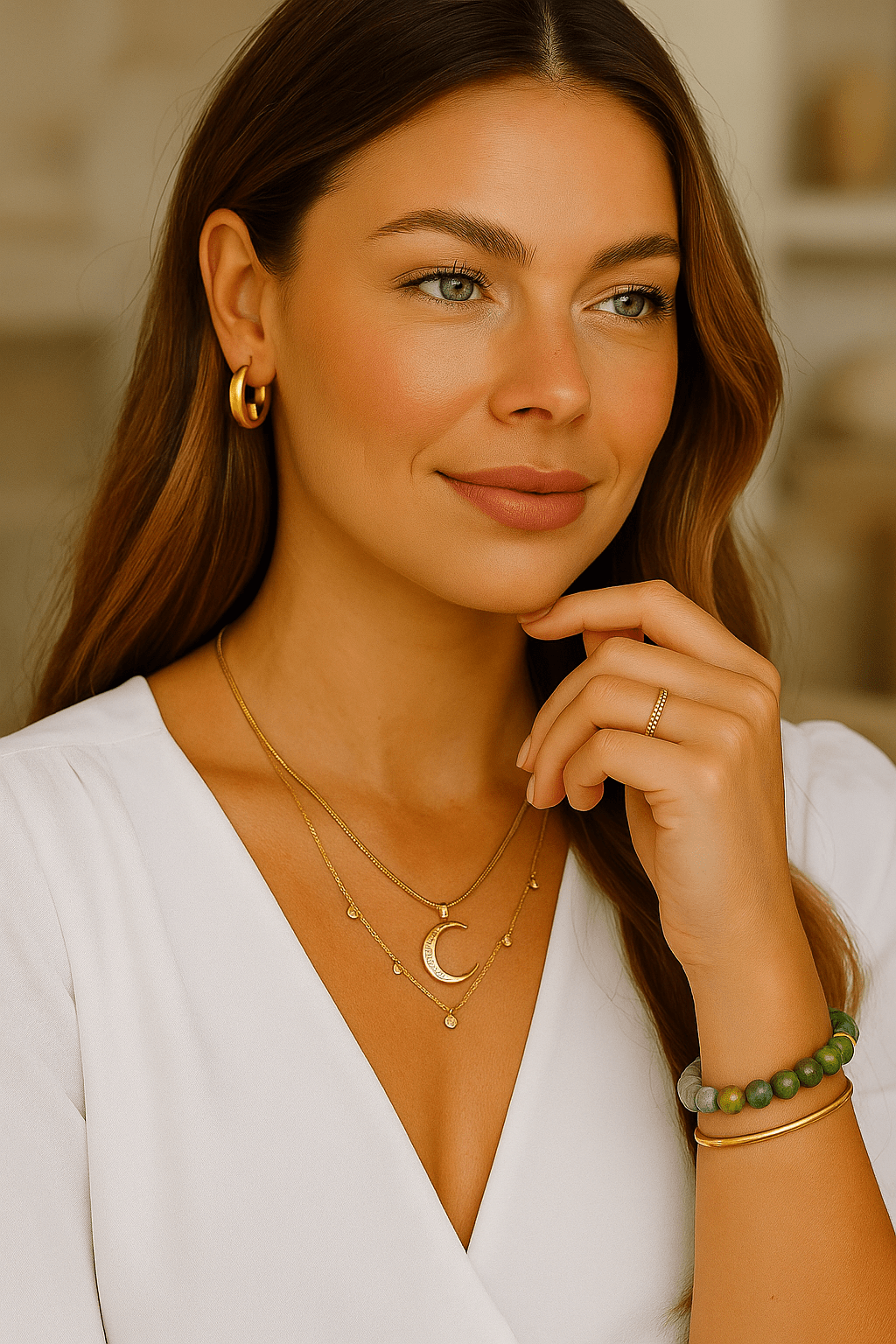 Collier Selene - Priscille & Aquila