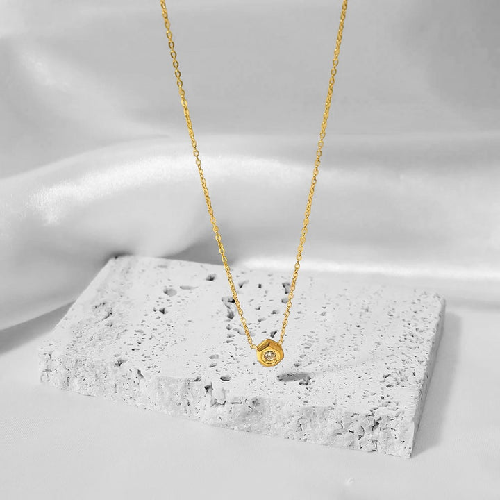 Collier Hannah – Élégance discrète - Priscille & Aquila