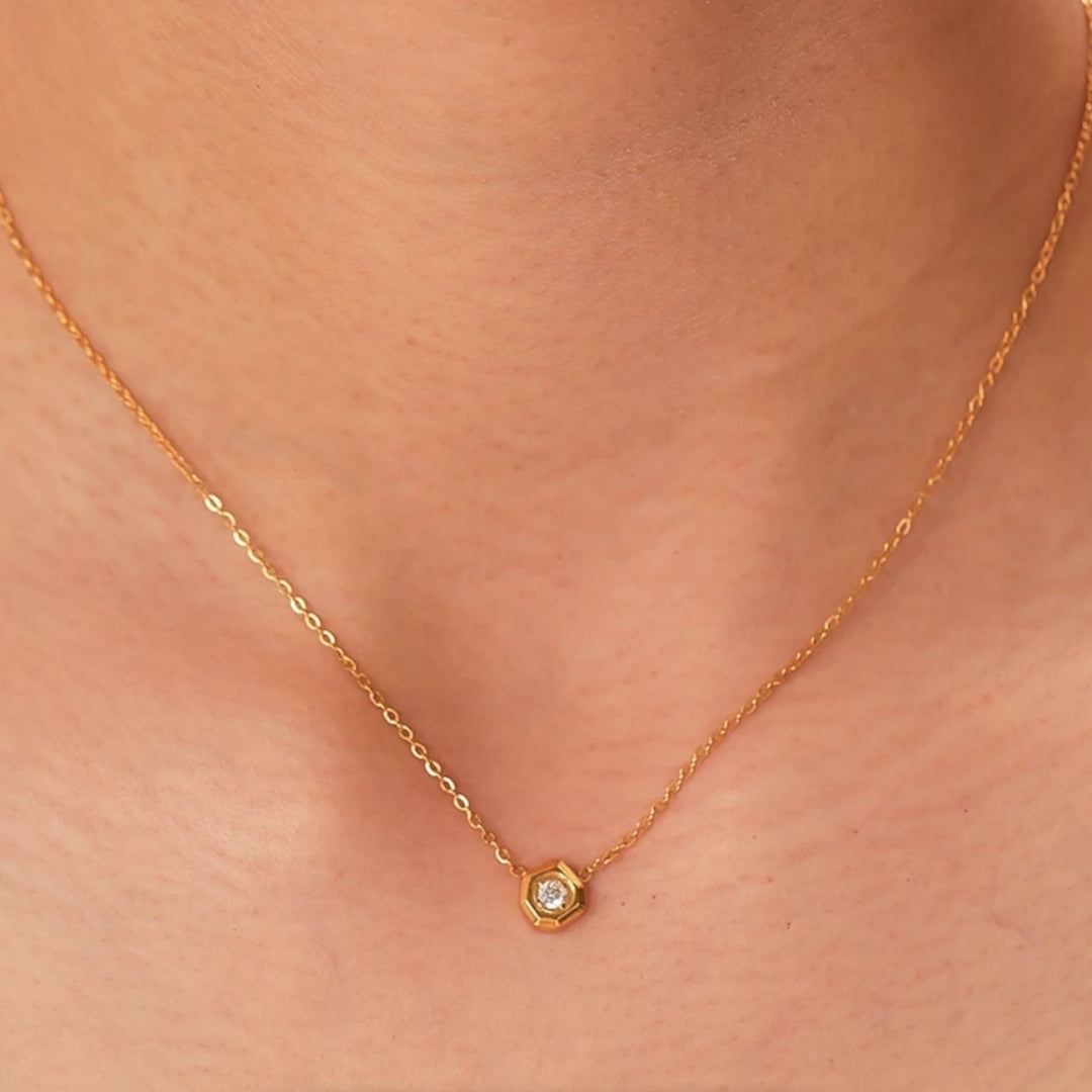 Collier Hannah – Élégance discrète - Priscille & Aquila