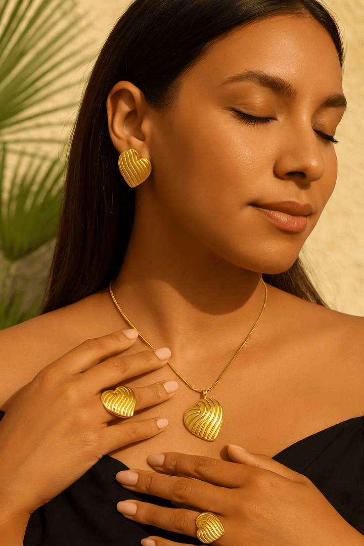 Bague femme en acier inoxydable - Solly - Priscille & Aquila