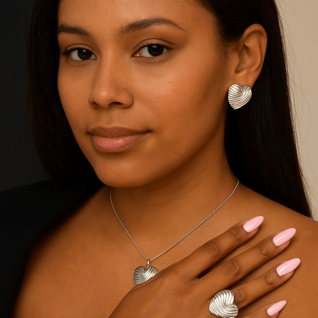 Bague femme en acier inoxydable - Solly - Priscille & Aquila