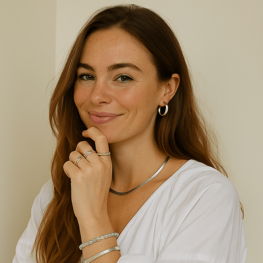Collier chaîne serpent en Acier inoxydable - Sally - Priscille & Aquila