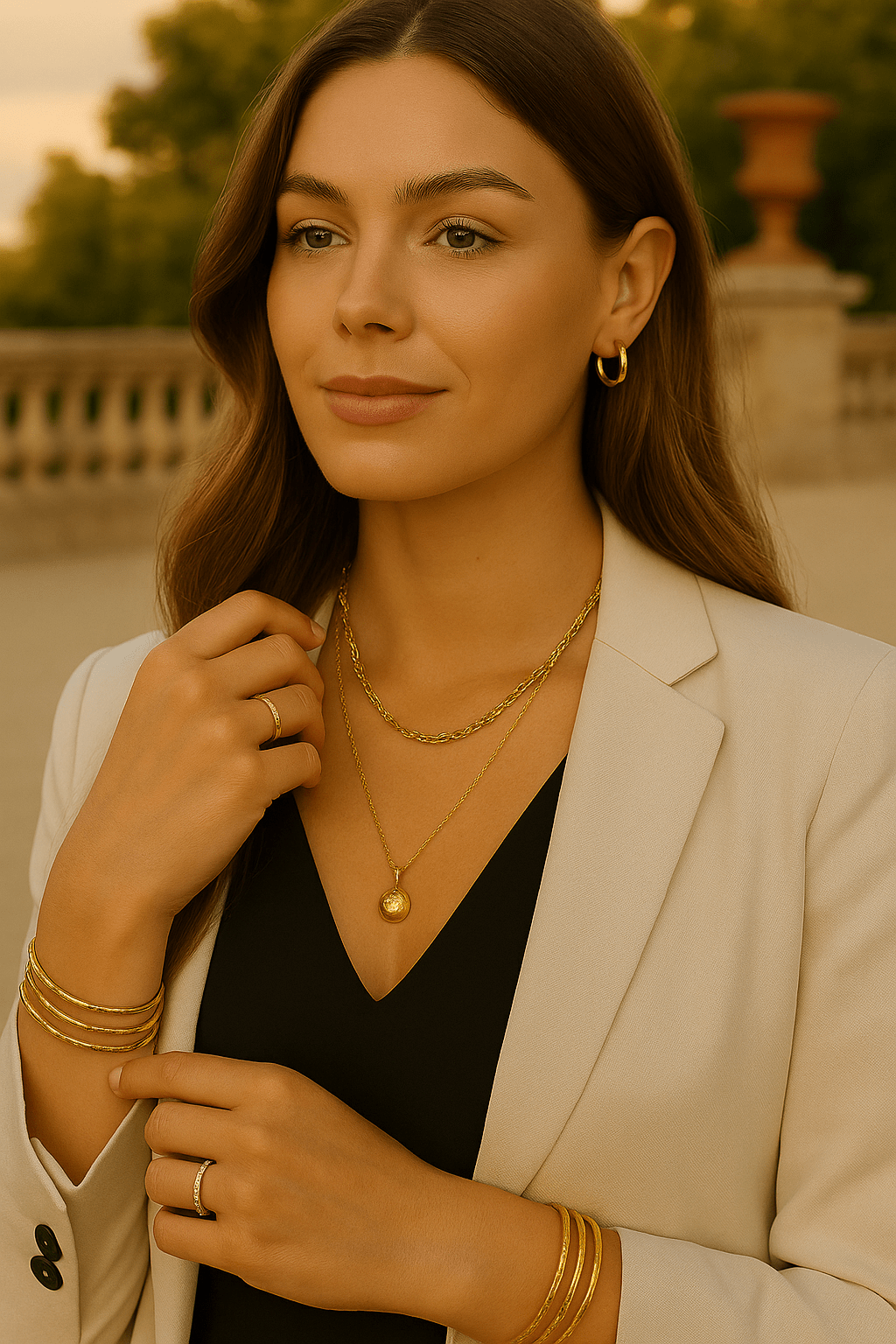 Bracelet Jonc Femme – Cassiopée - Priscille & Aquila