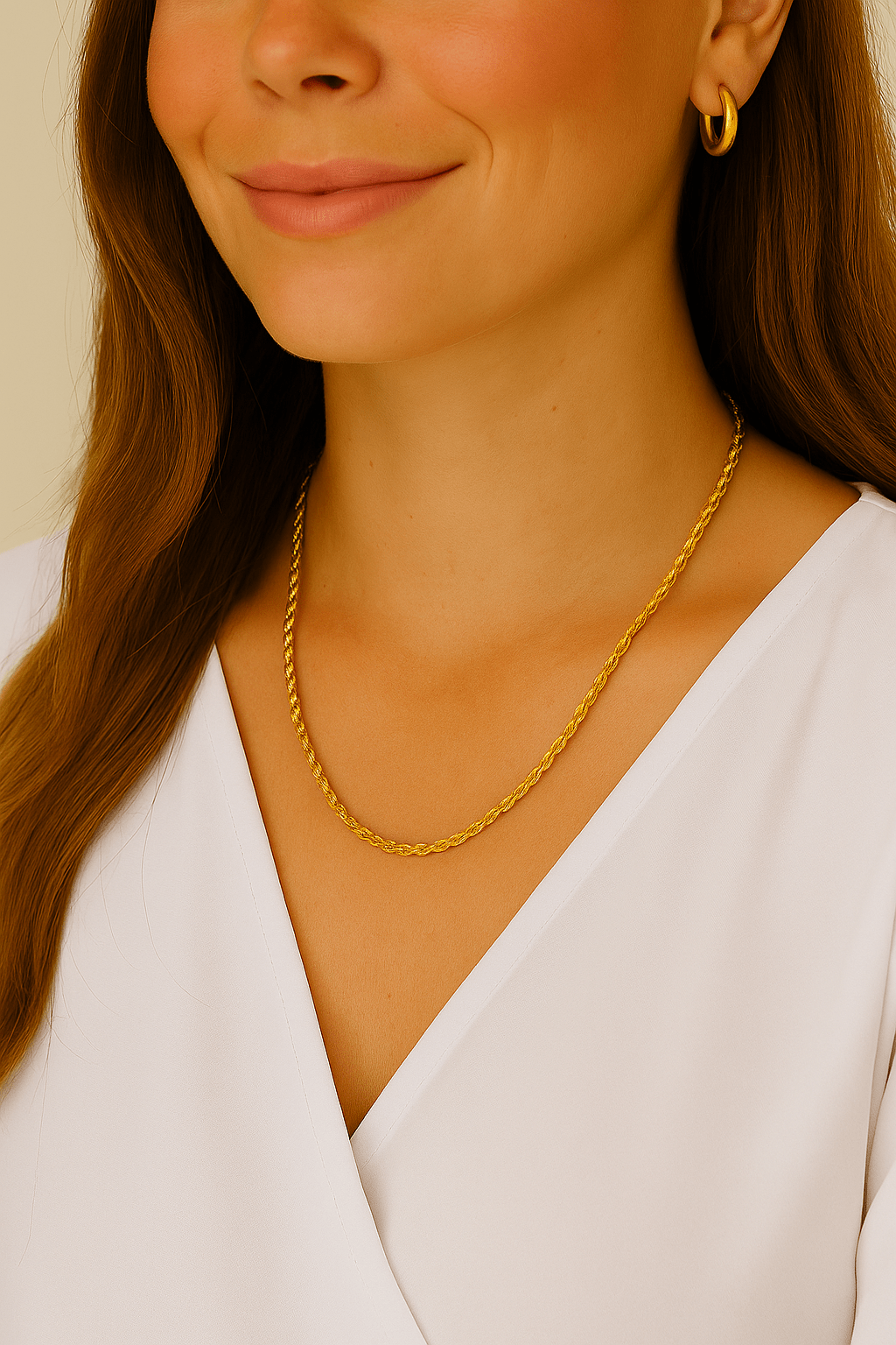 Collier Élise – Raffinement torsadé - Priscille & Aquila
