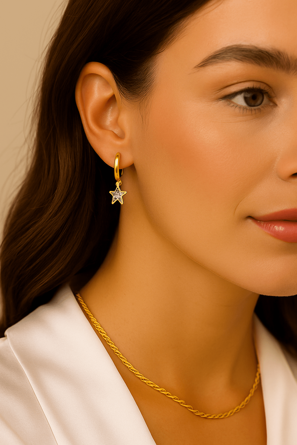 Boucles d’Oreilles – Astrae - Priscille & Aquila