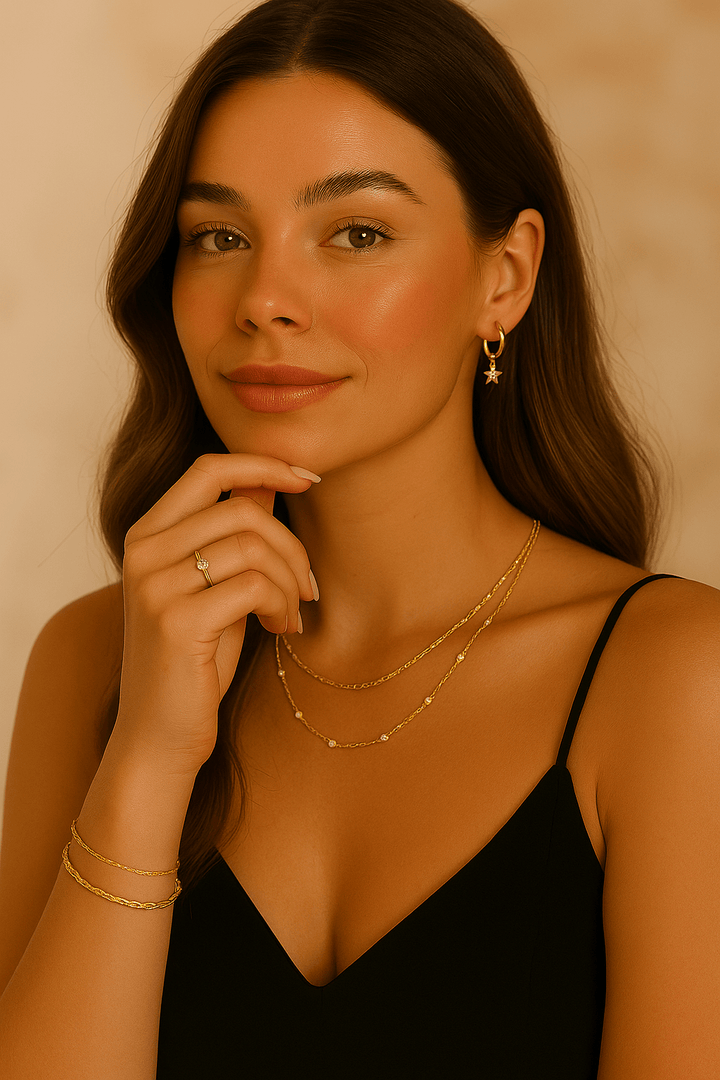 Boucles d’Oreilles – Astrae - Priscille & Aquila