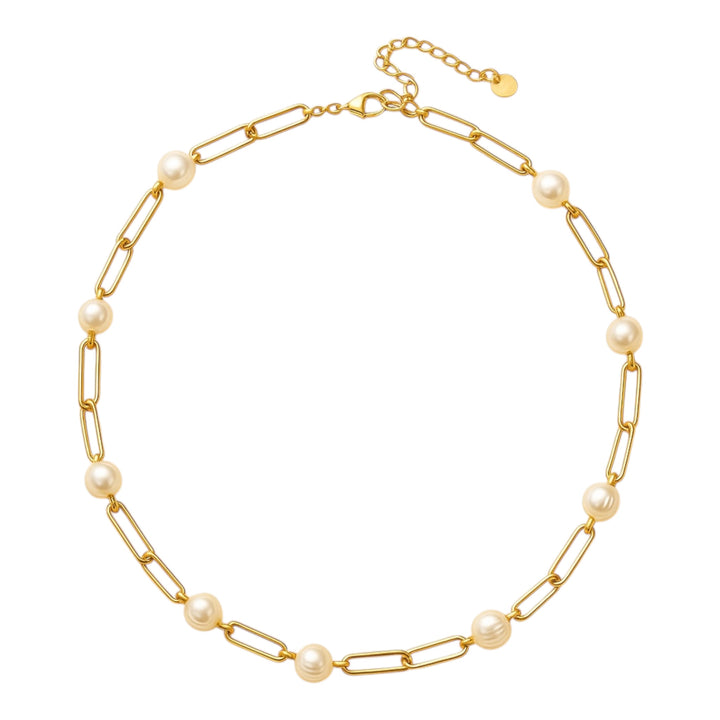 Collier “Amélé” Élégance solaire et pierres naturelles - Priscille & Aquila
