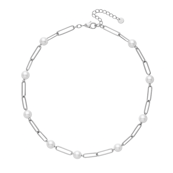Collier “Amélé” Élégance solaire et pierres naturelles - Priscille & Aquila