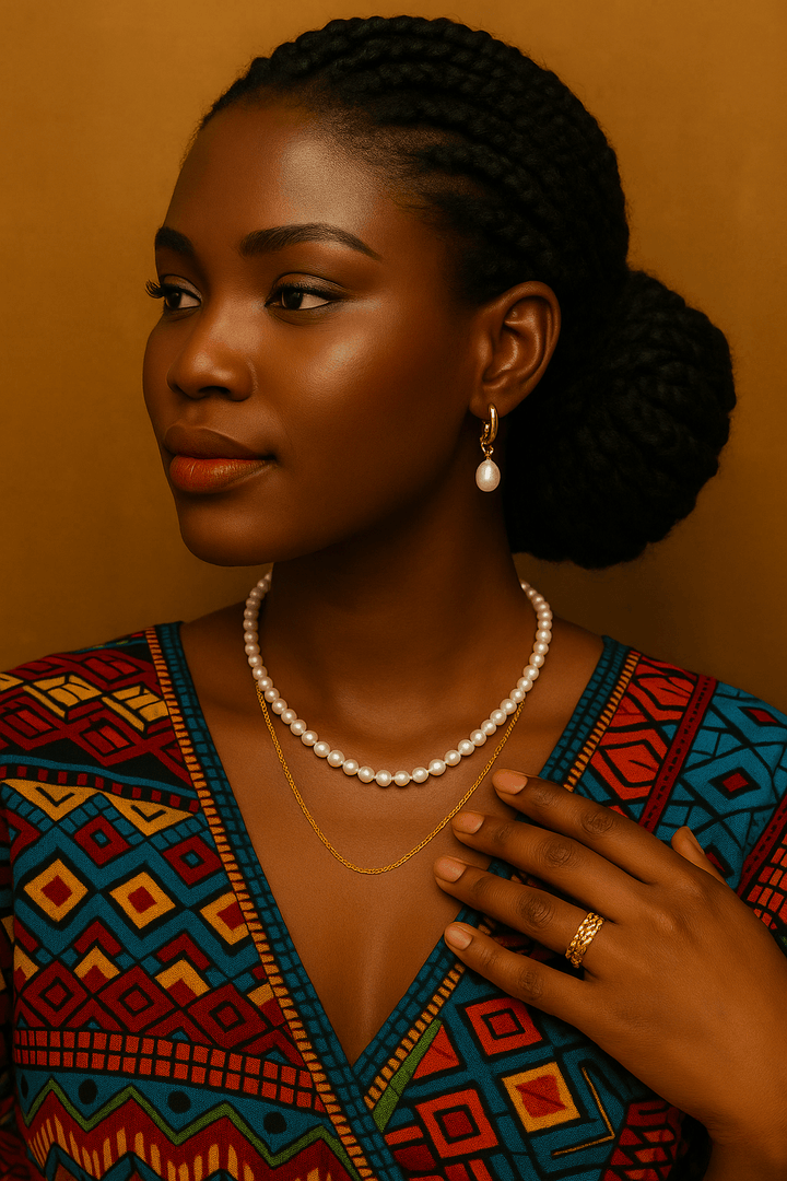 Collier Perla – Perles d’eau douce - Priscille & Aquila