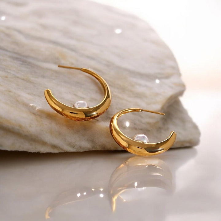 Boucles d’Oreilles Nova – Éclat et Audace Intemporelle - Priscille & Aquila