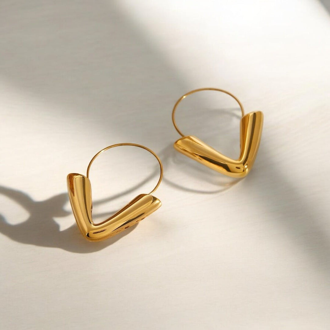 Boucles d’Oreilles Vega – Modernité et Raffinement - Priscille & Aquila