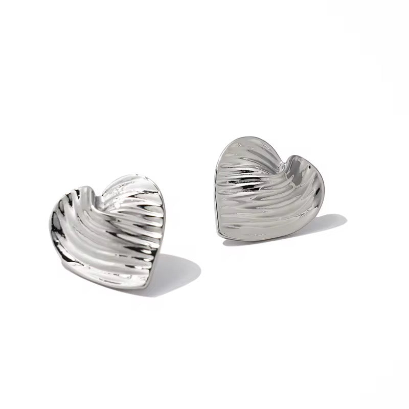 Boucles d’oreilles en acier inoxydable - Salya - Priscille & Aquila