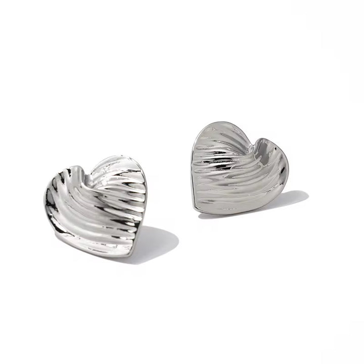 Boucles d’oreilles en acier inoxydable - Salya - Priscille & Aquila