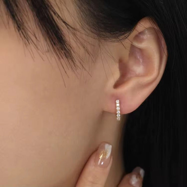 Boucles d’oreilles en Argent Doré à l’or fin - Soléa - Priscille & Aquila