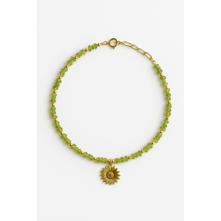 Collier Elia – Apatite, Améthyste ou Péridot - Priscille & Aquila