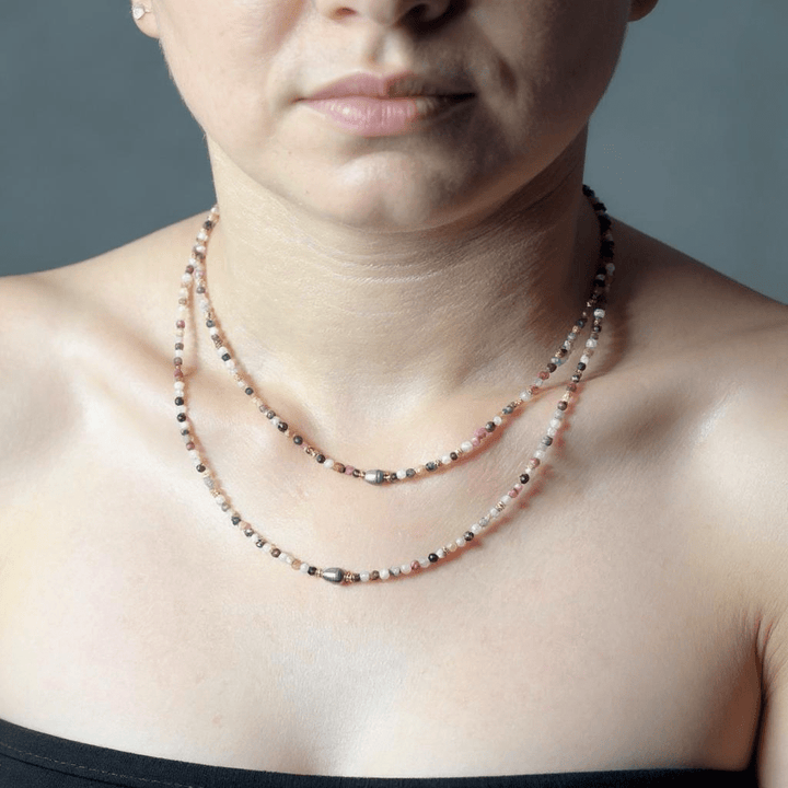Collier Adena - Élégance naturelle en Tourmaline - Priscille & Aquila